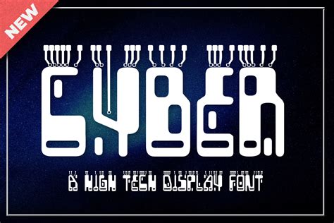 Cyber Font by denestudios · Creative Fabrica