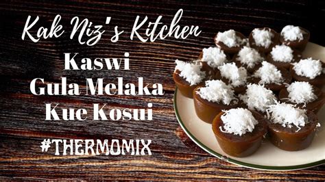 Kuih Kaswi Gula Melaka #Thermomix #Kueh Kosui. - YouTube