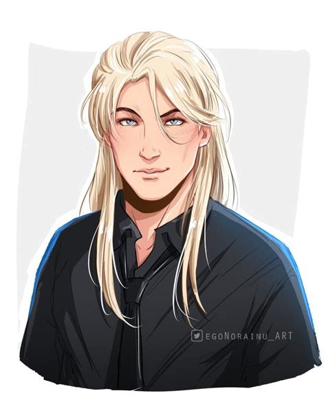 long haired Draco | Гарри поттер, Драко, Иллюстрации