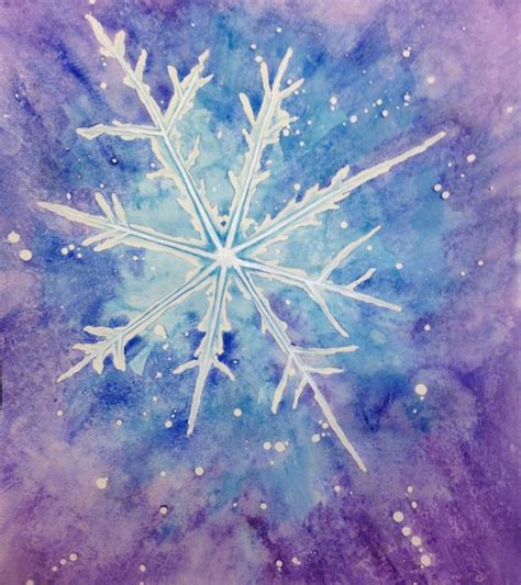 Snowflake Study by AlbrechtArt on DeviantArt | Original watercolor art ...