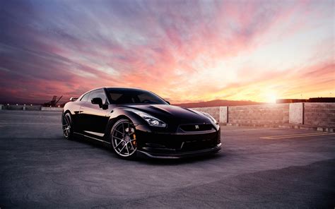 Black Nissan Gtr Wallpapers | PixelsTalk.Net