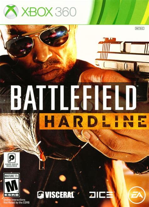 Battlefield: Hardline (2015) Xbox 360 box cover art - MobyGames