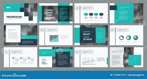 Presentation Template. Page Web Or Print Layout Vector Illustration ...