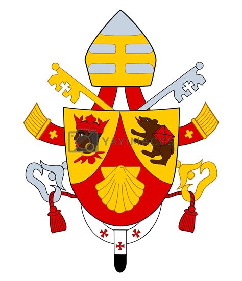 Coat of Arms of Benedict XVI by speedfighter Vectors & Illustrations ...