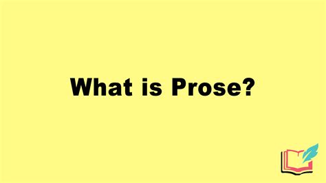 What is Prose? Definition, Examples of Literary Prose – Woodhead Publishing