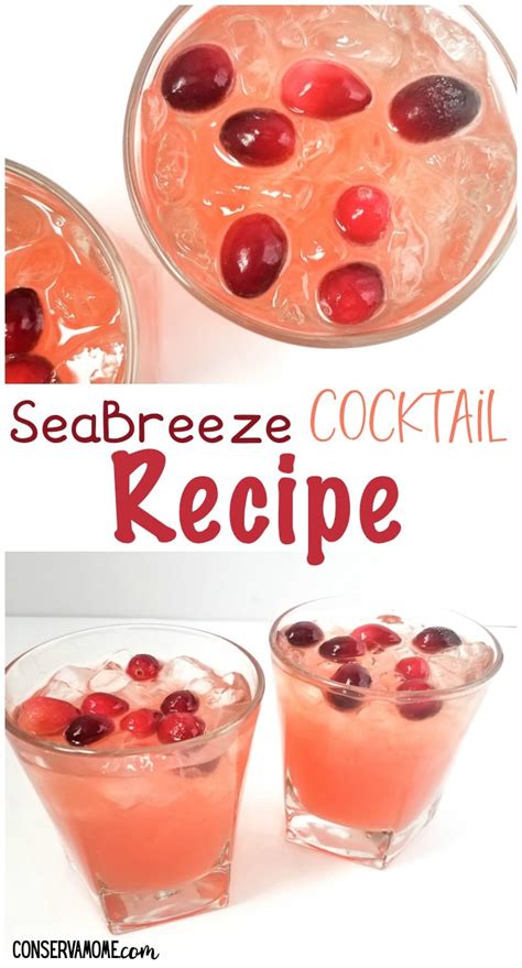 How to make a refreshing Seabreeze Cocktail : An Easy Cocktail recipe