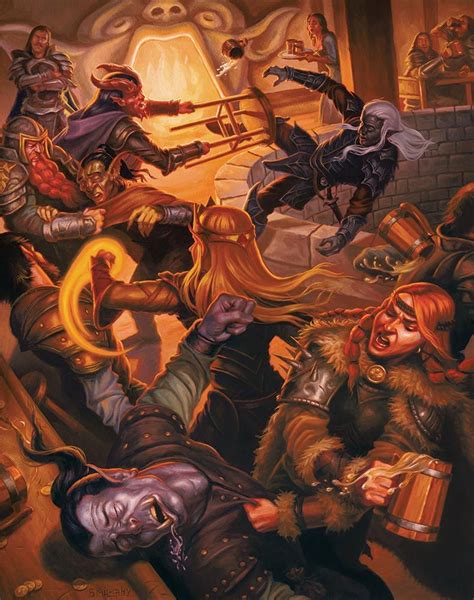 The Yawning Portal Tavern Brawl | Dungeons and dragons, Dungeons and ...