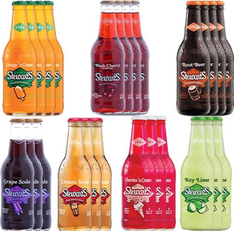 Stewart's Variety Pack - 12oz (24 Glass Bottles) | Beverage Universe