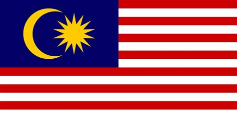 Malaysia flag vector - Country flags