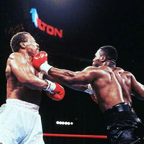 Mike Tyson vs Pinklon Thomas | Mike tyson, Boxing history, World boxing