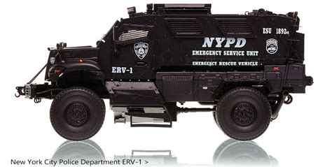 NYPD scale models by Fire Replicas