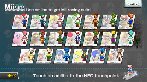 [Guide] How To Unlock Mii Racing Suits In Mario Kart 8 Deluxe (amiibo ...