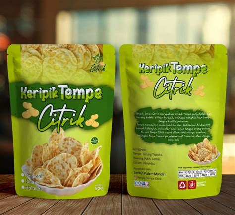 Ide Kemasan Keripik Tempe Yang Menarik - Gemapack - Kustom Kemasan ...