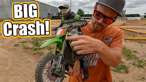 DOH! BROKE The Losi Promoto MX RC Motocross Bike - YouTube