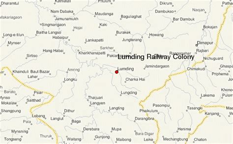 Lumding Railway Colony Location Guide