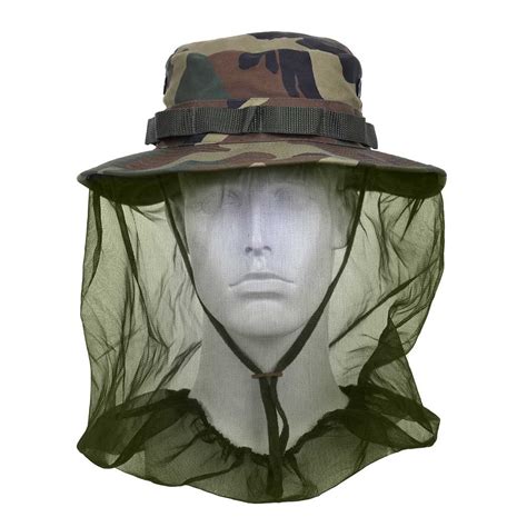 Rothco Boonie Hat With Mosquito Netting - 5833 - 7.25 - Walmart.com ...