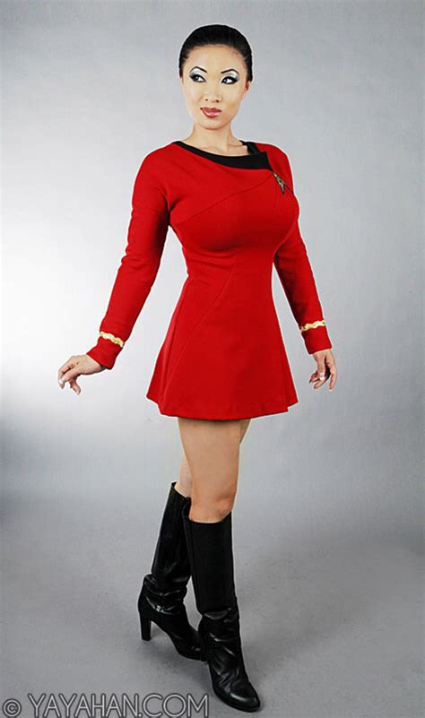 Anovos Star Trek TOS Red Dress by yayacosplay on @DeviantArt | Star ...