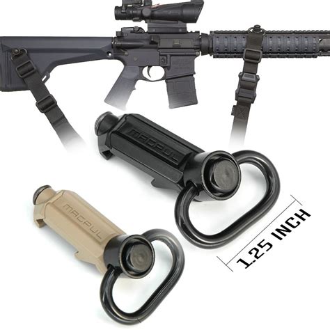 Tactical AR15 RSA QD Rail Sling Mount Attachment With 1.25 Inch QD ...