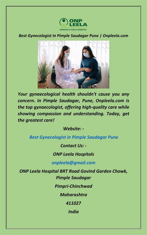 Best Gynecologist In Pimple Saudagar Pune | Onpleela.com by onpleela ...