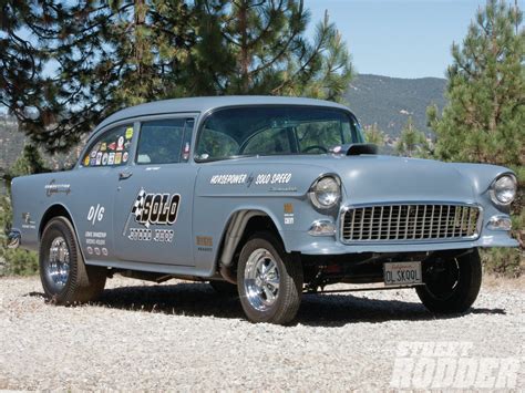 1955 Chevy Gasser - Street Rodder Magazine