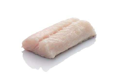 Hake fish fillet stock photo. Image of cutout, white - 199956122