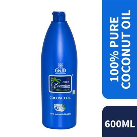 Buy GKD'S Premium 100% Pure Coconut Oil - Natural & Healthy, Nourishes ...