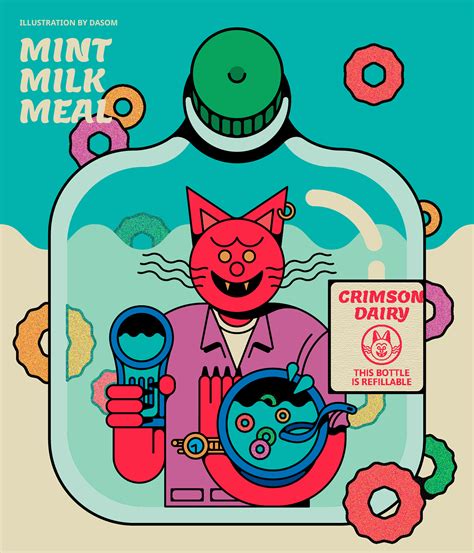 MINT MILK MEAL on Behance