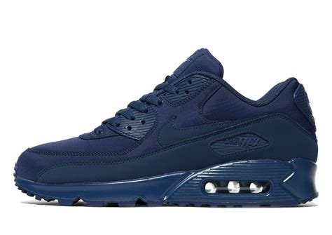 Nike Leather Air Max 90 Ripstop in Navy (Blue) for Men - Lyst