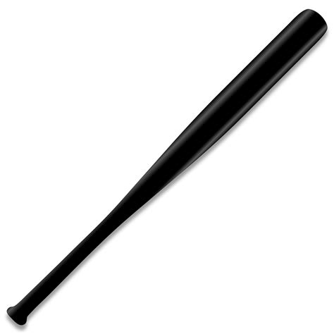 Unprinted Mini Baseball Bat Black Miniature Baseball Bats