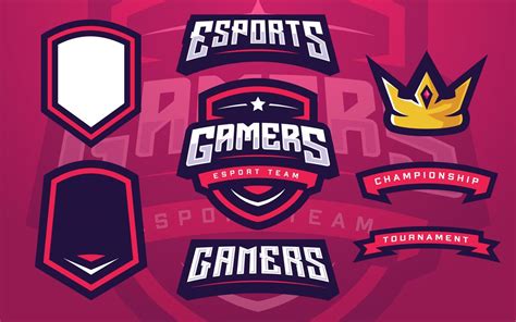 Esport Gaming Logo Vector Art, Icons, and Graphics for Free Download