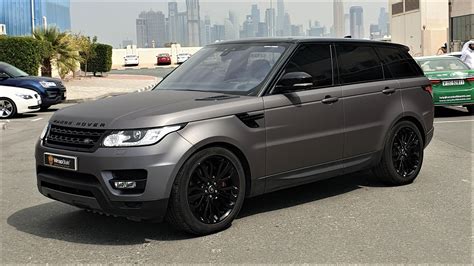 Range Rover Sport - Grey Matt wrap | WrapStyle