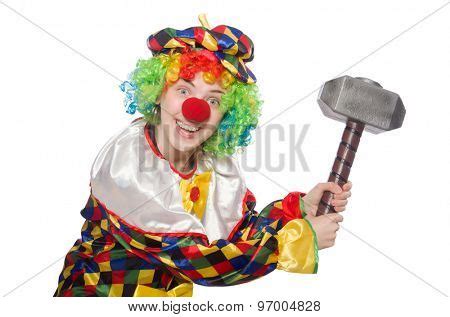 Clown Hammer Isolated Image & Photo (Free Trial) | Bigstock