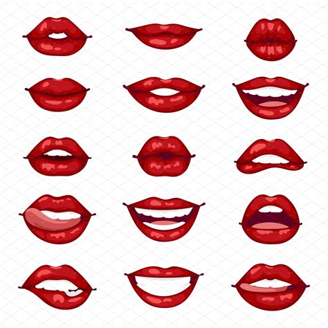 Female lips isolated vector | Lips drawing, Female lips, Lips illustration