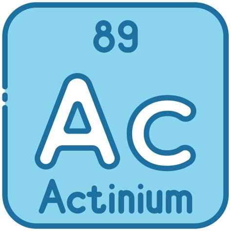 Actinium Generic color lineal-color icon