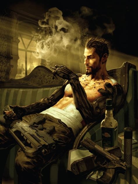 Adam Jensen Concept Art - Deus Ex Photo (20027846) - Fanpop