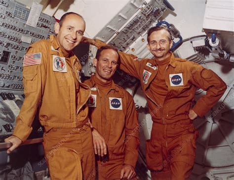 Skylab 3 astronauts - Stock Image - S440/0045 - Science Photo Library