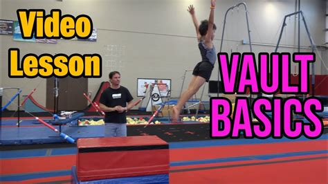 How to do VAULT BASICS! MGA Gymnastics - YouTube