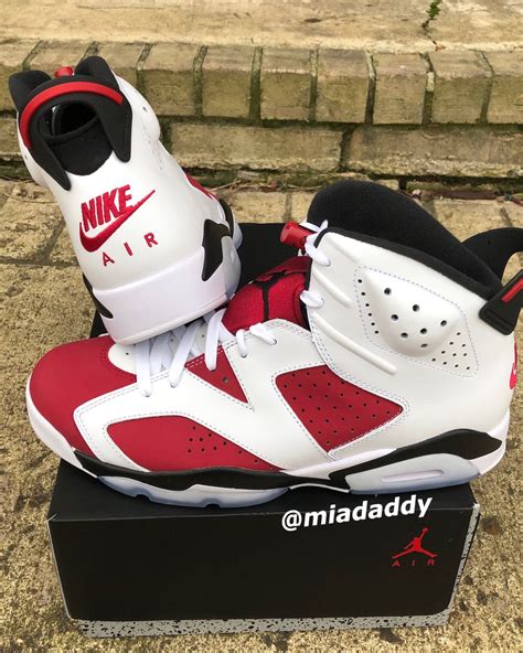 Air Jordan 6 Carmine 2021 Release Date CT8529-106 - SBD