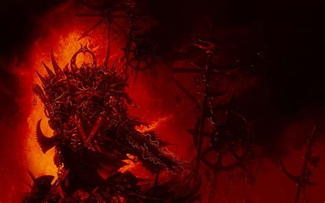 HD wallpaper: Chaos lord, Khorne, Warhammer | Wallpaper Flare