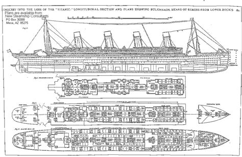 britannic - Google Search | Titánico, Planos, Infografia