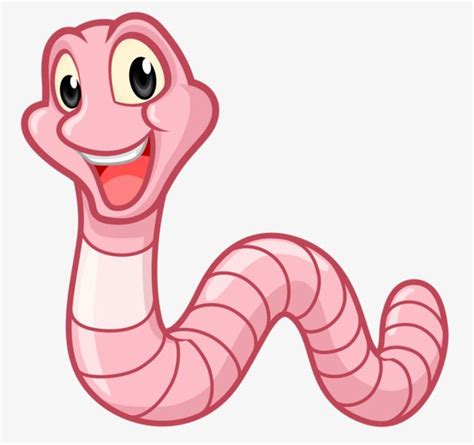 Cartoon earthworm PNG and Clipart | Cartoon clip art, Farm cartoon ...