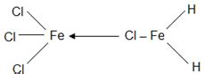 [SOLVED] The structure of Fe2Cl6 is best represented as [FeCl2 - Self ...