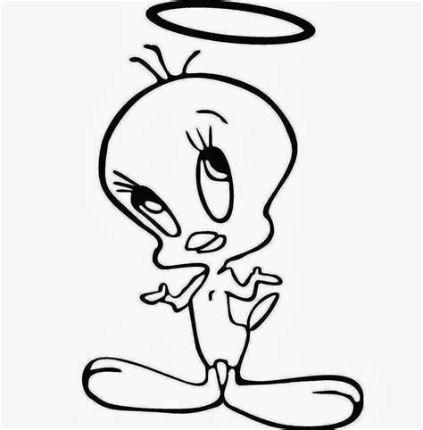 Bad Tweety Bird Coloring Pages Coloring Pages