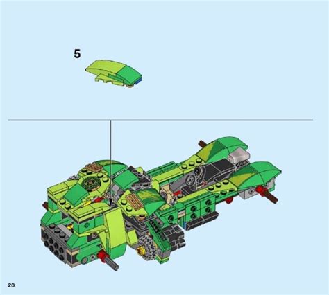 LEGO 70641 Ninja Nightcrawler Instructions, Ninjago - Sons of Garmadon