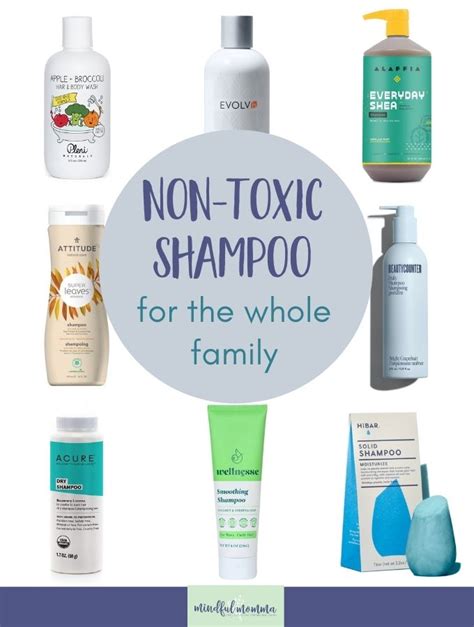 Best Non Toxic Shampoo for Everyone in the Family - Mindful Momma