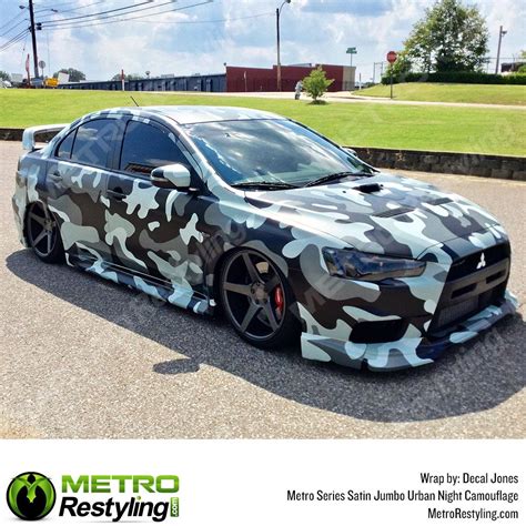 Jumbo Urban Night camouflage wrap is a vehicle vinyl film composed of ...