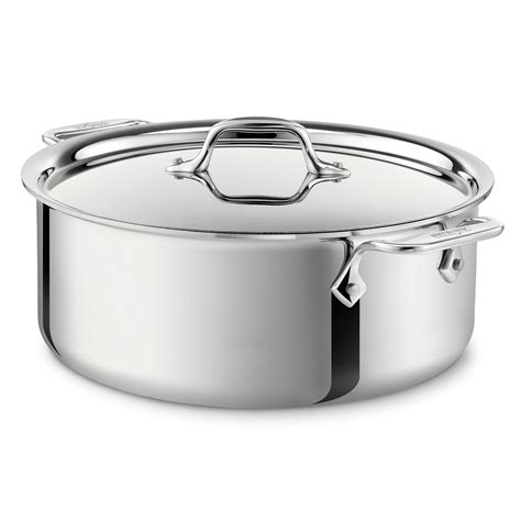 All-Clad Stainless Steel Stock Pot with Lid & Reviews | Wayfair