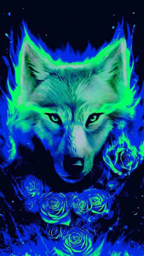 Glowing Wolf Wallpapers - Wallpaper Cave