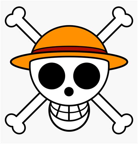 Straw Hat Luffy Clipart - One Piece Icon Png, Transparent Png - kindpng