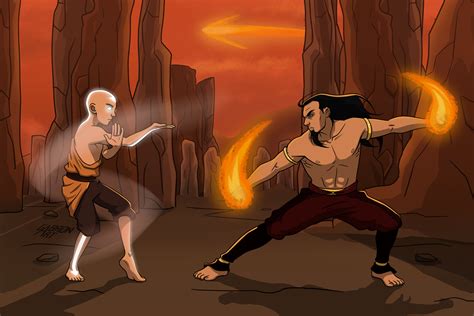 Fire Lord Ozai Vs Aang